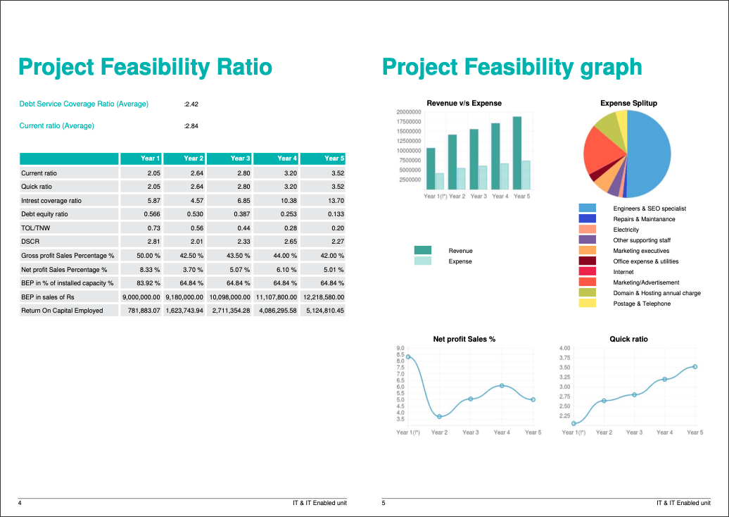 project report format