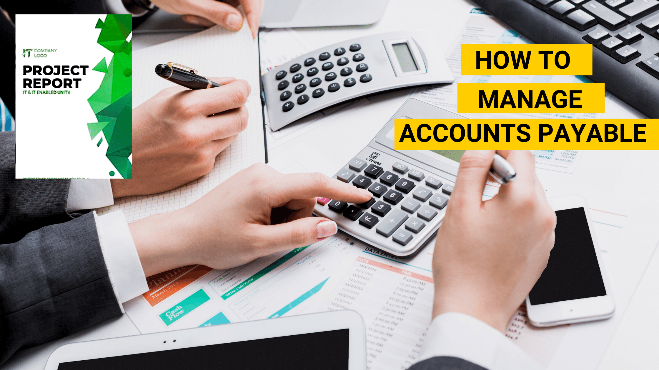 How to manage accounts payable