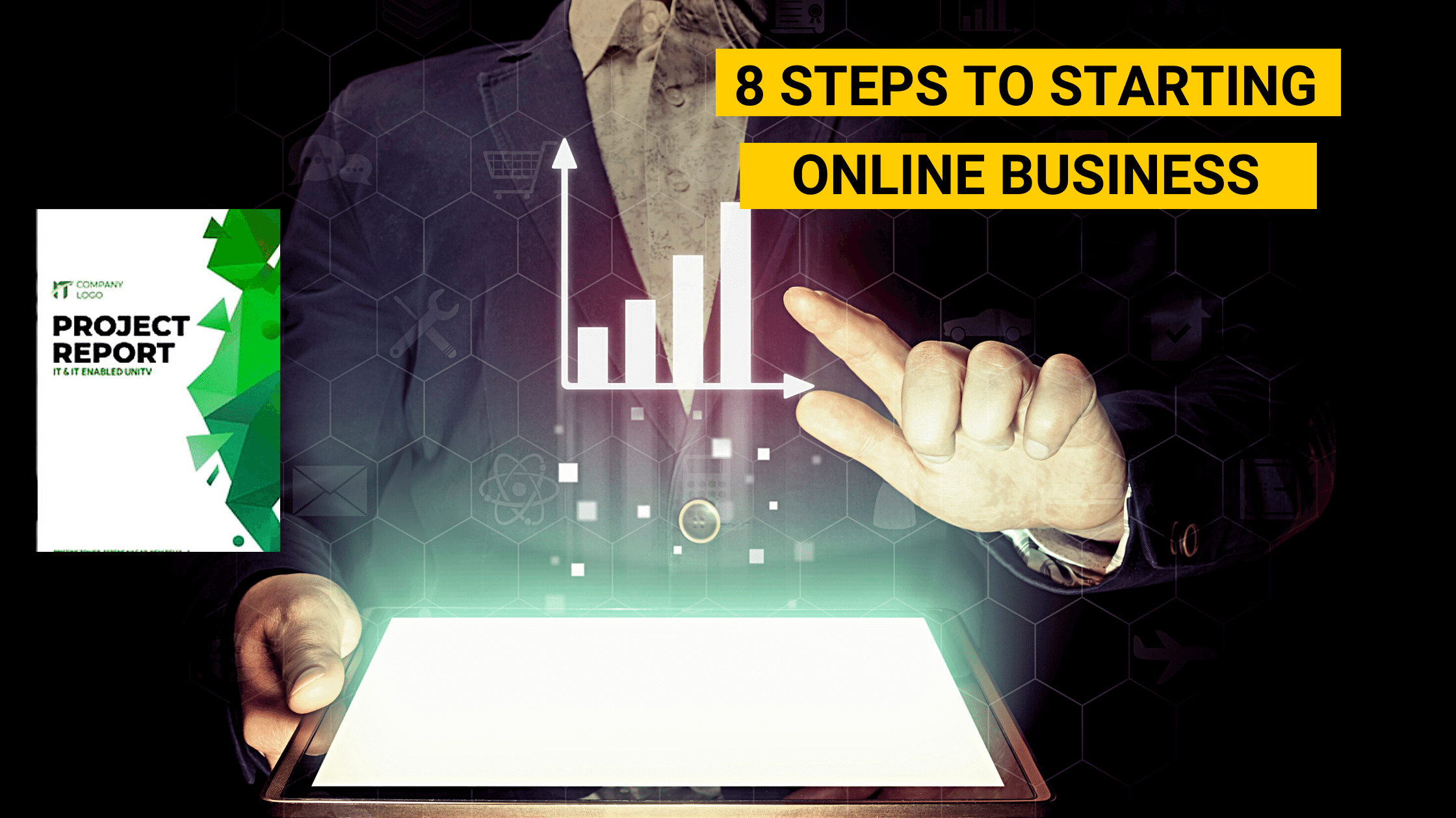 8 steps to starting online business