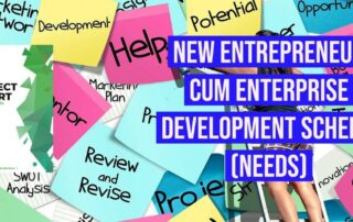 New Entrepreneur cum Enterprise Development Scheme (NEEDS)