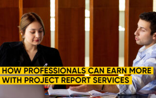 How Professionals Can Earn More with Project Report Services