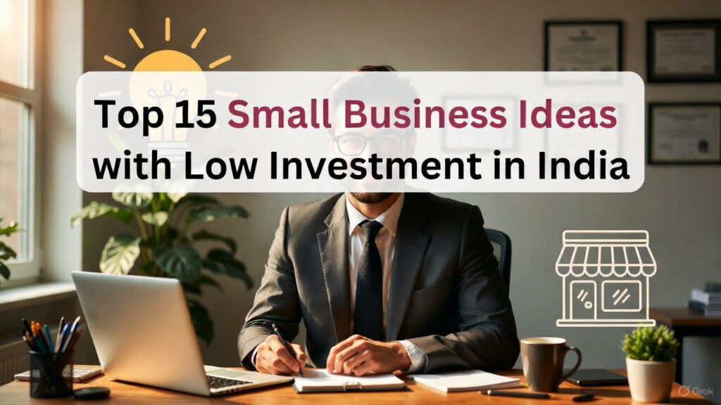 Top Small Business Ideas with Low Investment in India