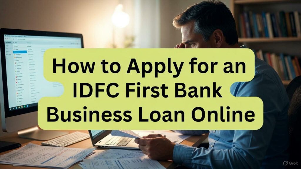 IDFC First Bank Business Loan