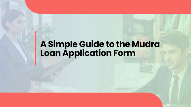 mudra loan application form