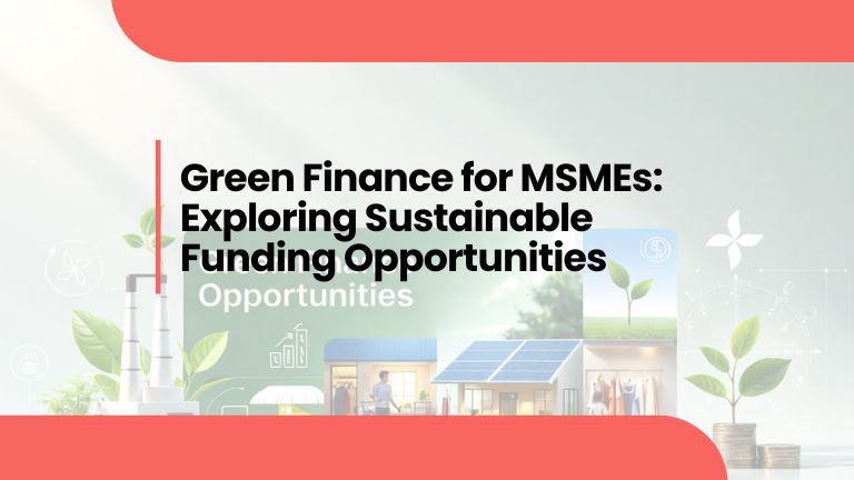 Green Finance for MSMEs