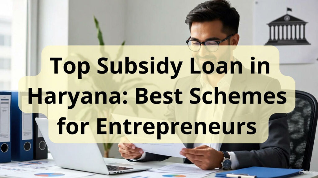 Subsidy Loan in Haryana