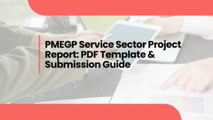 PMEGP Service Sector Project Report