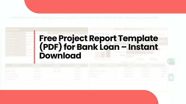 bank project report