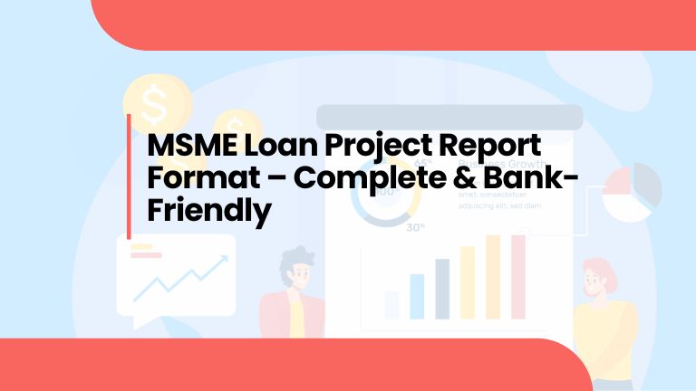 project report format for loan